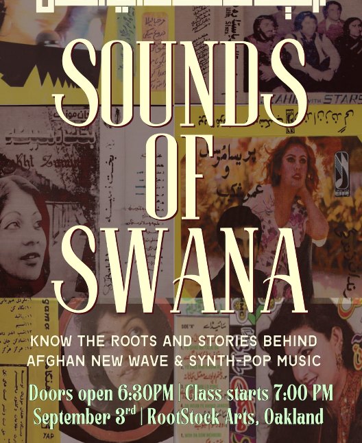 Sounds of SWANA poster, Oakland