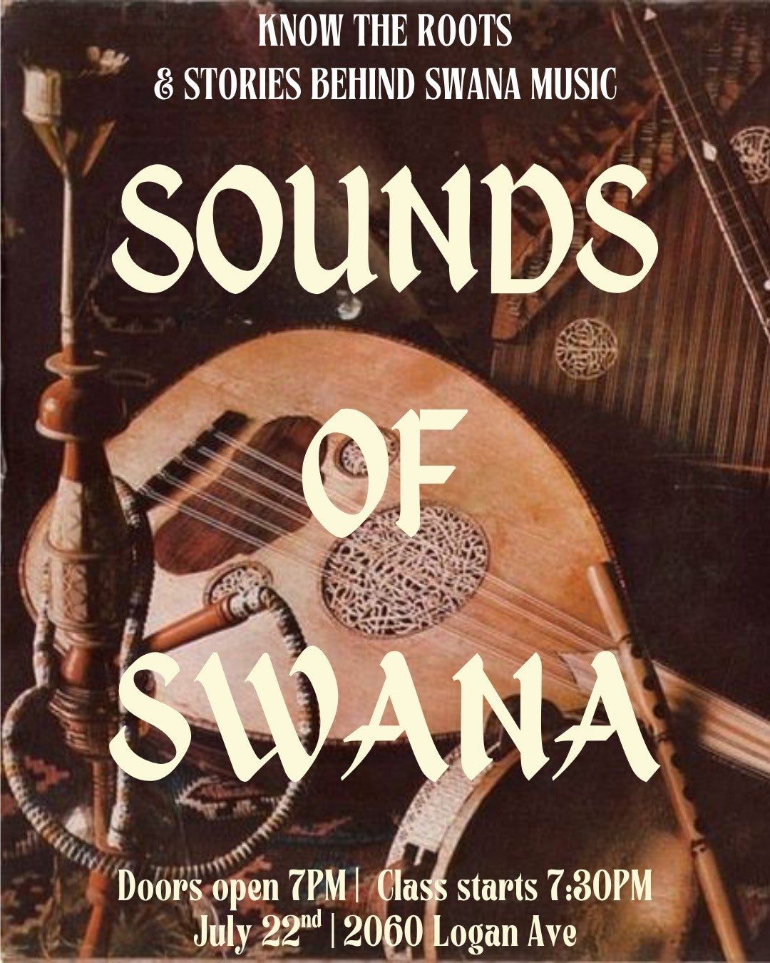 Sounds of SWANA poster